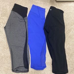 Lululemon cropped bundle size 6